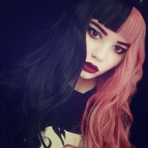 Accessories Lana Pink Black Half Dye Cosplay Wig Nwt Poshmark Accessories Lana Pink Black Half Dye Cosplay Wig Nwt Poshmark